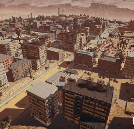 Player Unknown Battleground ( PUBG ) Yeni Çöl Haritası